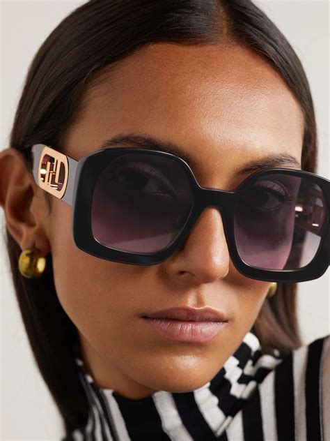 fendi sunglasses square|Fendi round 52mm sunglasses.